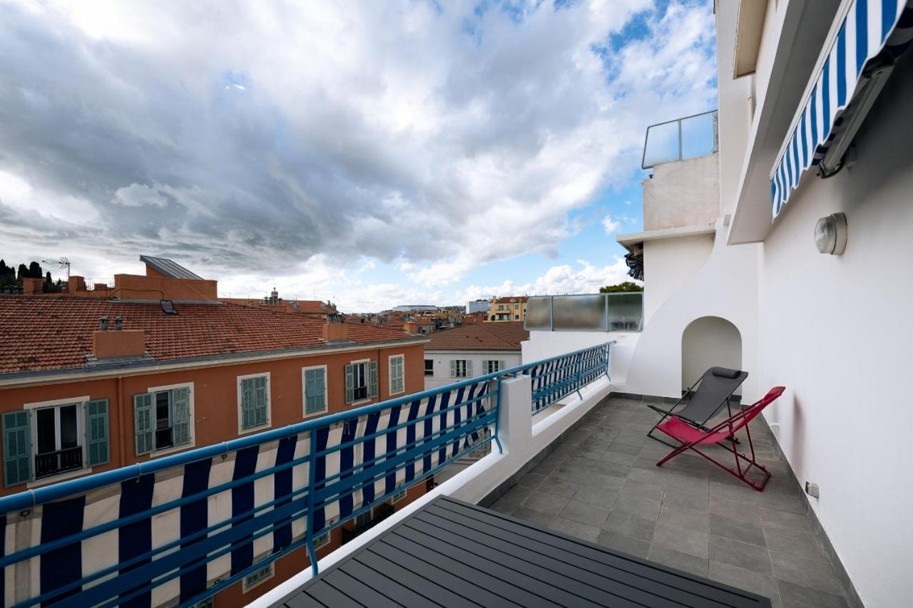 5 Papon - Dernier Etage - Terrasse A Ciel Ouvert - Garibaldi Nice Exteriér fotografie
